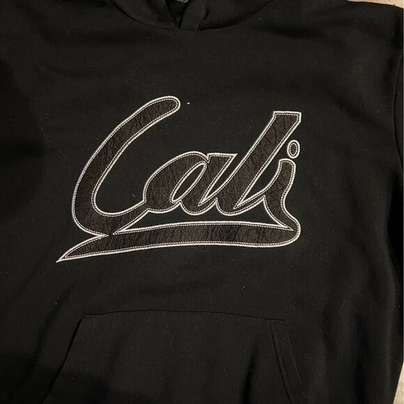 Cali California Black Hoodie Sweatshirt Men’s Women's Kids - size L - Picture 2 of 3
